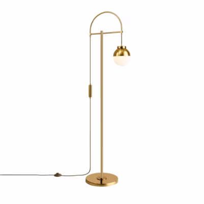 Living Room Corner Decorative Standing Floor Lamps Gold Luxury Hotel Bedroom Bedside Nordic Modern LED Floor Lamp